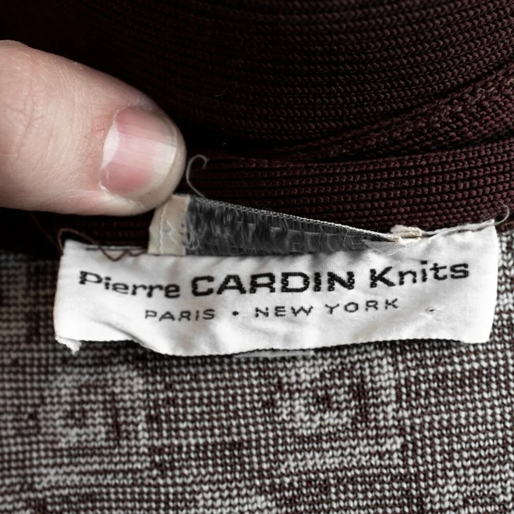 Pierre Cardin for Bonwit Teller knit three piece outfit. - Picture 6 of 8